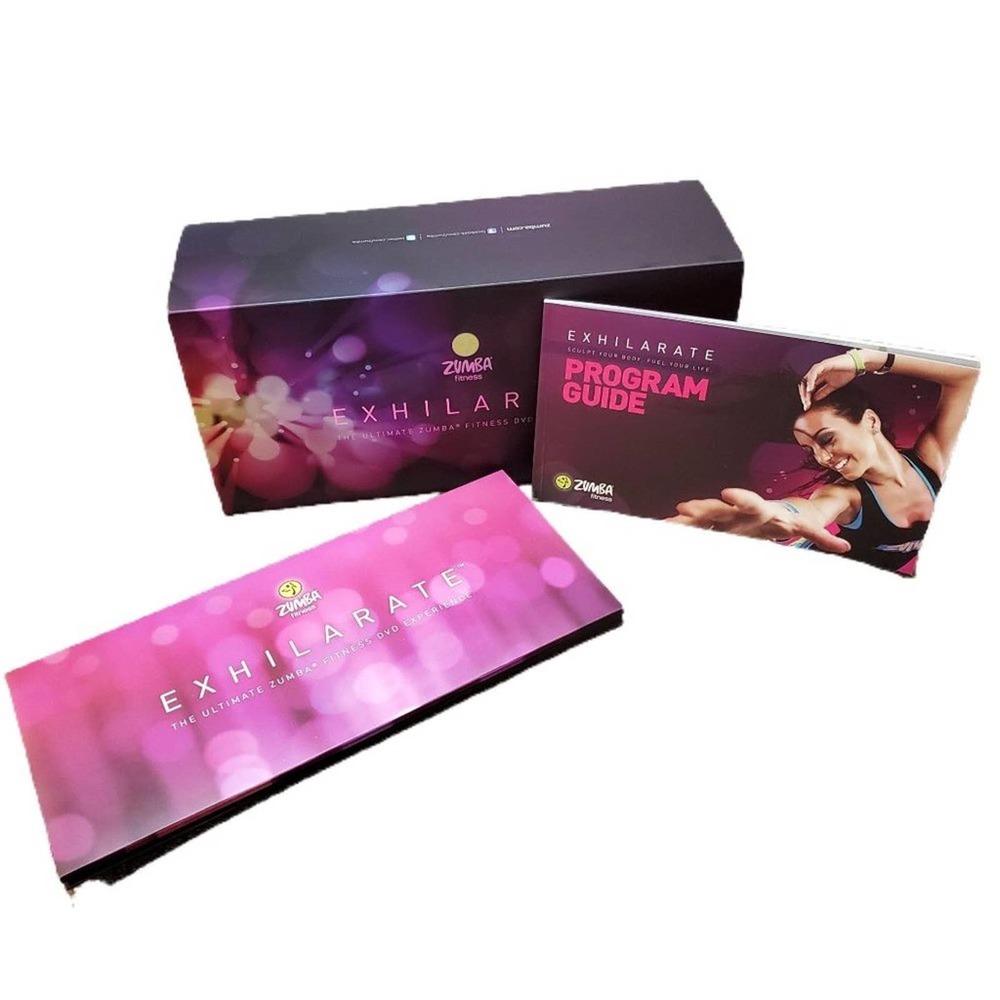 Zumba Fitness: Exhilarate! 6 DVD SET + Toning Sticks Exercise Workout Fun